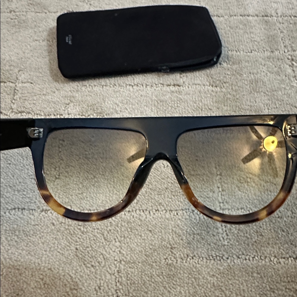 Celine Black and Brown Sunglasses - Picture 4 of 8